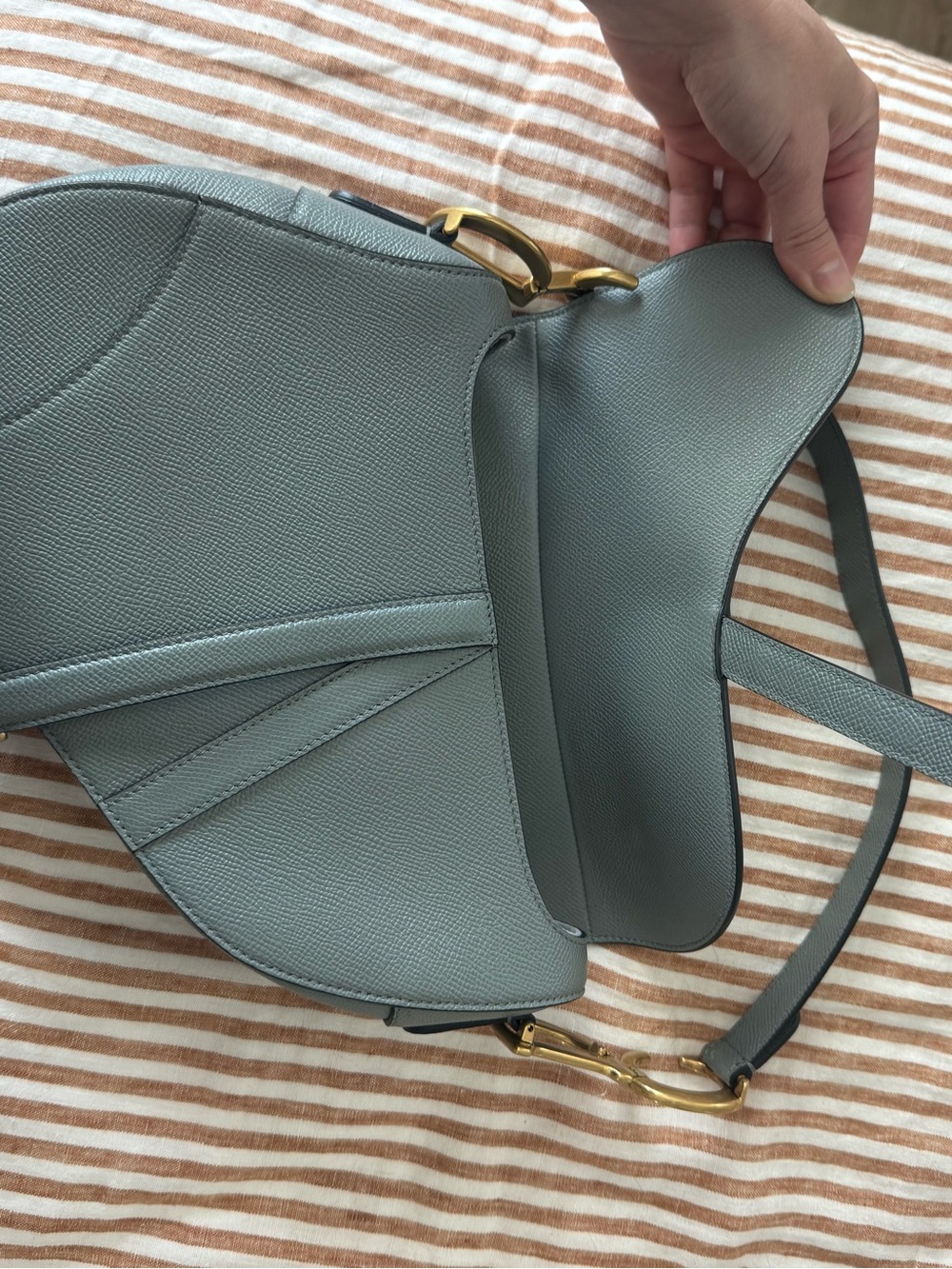 Christian Dior Saddle Bag - Calfskin - REAL - Picture 9 of 11